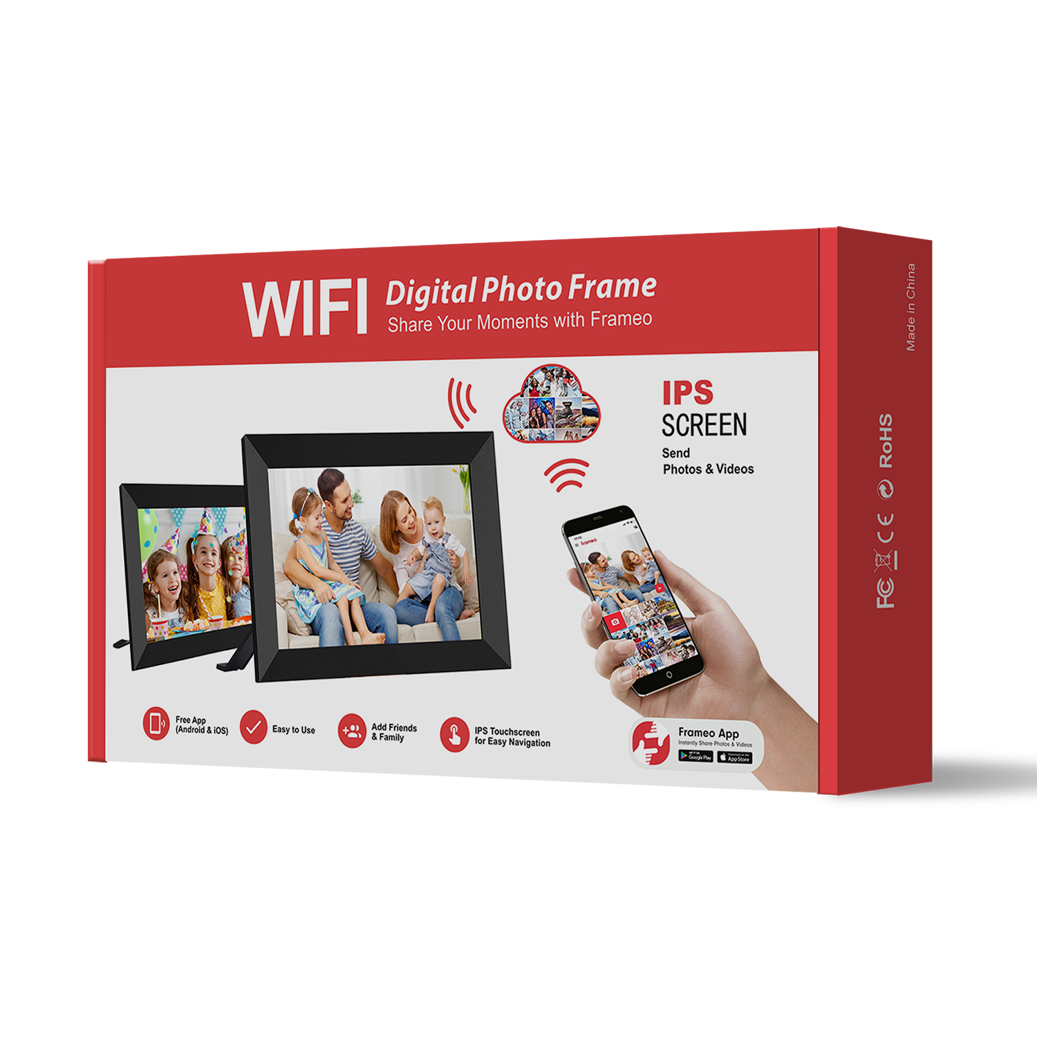 101F WiFi HD Touch Screen Digital Frame